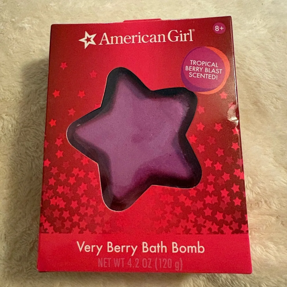American Girl Star-Shaped Bath Bomb - Purple